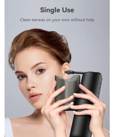 Electric Ear Wax Removal Kit | AOPICK Ear Cleaner with 4 Pressure Settings | 10 Replaceable Tips | Effective Ear Irrigation for Home Use - Buy Online on GoSupps.com