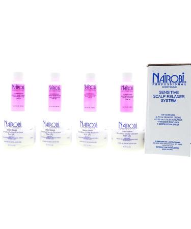 Nairobi Sensitive Scalp Relaxer System - Gentle Hair Relaxing Treatment for All Hair Types | Shop Internationally - Buy Online on GoSupps.com
