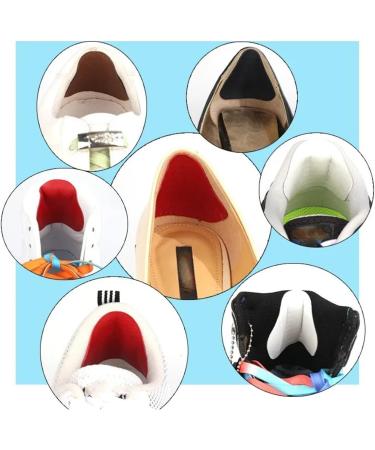 4pcs Heel Stickers for Running Shoes - Red Insoles & Heel Grips for Foot Care & Size Adjustment - Buy Online on GoSupps.com