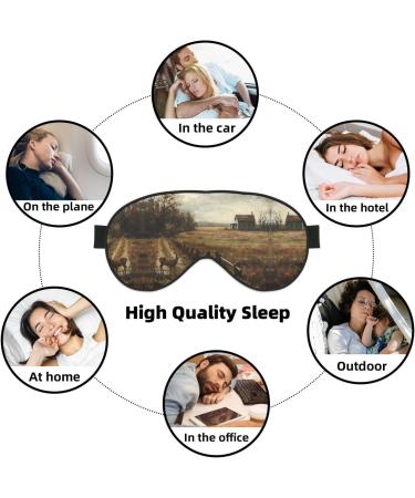 SSIMOO Deer Soft Sleep Eye Mask | Breathable Travel Eye Patch for Relaxation | Perfect for Women - Buy Online on GoSupps.com