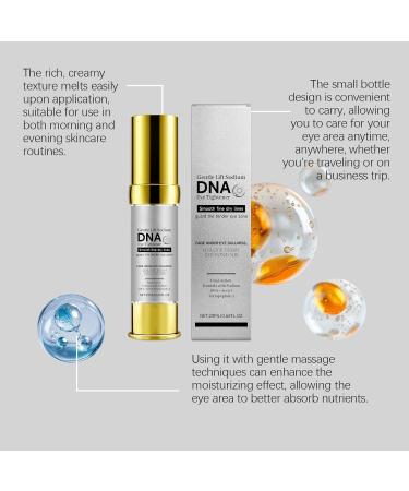  G n rique Smoothing and Firming Eye Contour Treatment - Reduces Fine Lines Dark Circles and Puffiness - With DNA and Tetrapeptide - Melting Cream Texture - 20ml - Buy Online on GoSupps.com