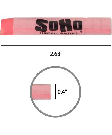 Soho Urban Artist Soft Pastels Set - 10 Vibrant Neon Colors for Art, Drawing & Blending - Buy Online on GoSupps.com