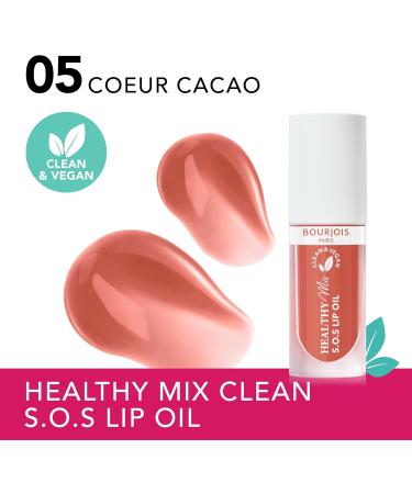 Bourjois HEALTHY MIX SOS lip oil 05coeur cocoa 45 ml Bruin - Buy Online on GoSupps.com