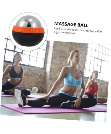 Plafope Stainless Steel Massage Globe - Cryospheric Cold Roller for Myofascial Release & Facial Cooling | Deep Tissue Foot Massager - 8.3x7.5x7cm - Buy Online on GoSupps.com