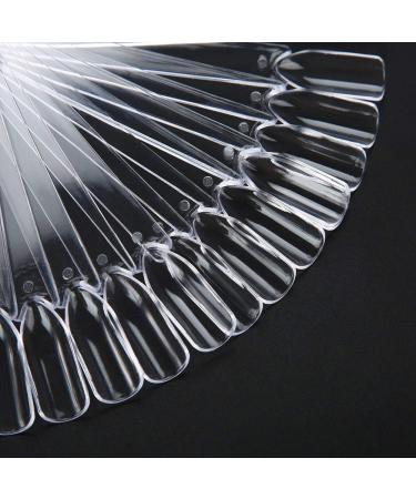 Nail Display Tool Kit - 32 Pieces Manicure Nail Tips & Gel Display for Polishing | White False Nail Art - Buy Online on GoSupps.com