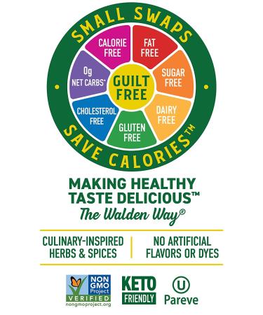 Walden Farms Honey Dijon Dressing 12 oz Bottle - 0g Net Carbs | Kosher Certified | Perfect for Salads, Fish, Chicken, Burgers, and Sandwiches - Buy Online on GoSupps.com