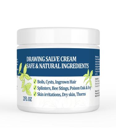 Tea Tree Manuka Honey Eczema Cream Psoriasis Athlete's Foot Rashes Folliculitis Itching Ringworm Moisturising Dry Skin Comfort for Foot & Body 2 Fl Oz (Pack of 2)