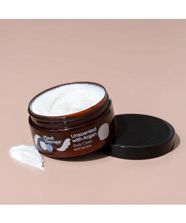 Buy Plant Therapy Unscented Body Cream with Argan Oil 8 oz - Restore Softness & Hydration Enriched with Vitamins & Antioxidants for Smooth Firm Skin - International Shipping Available - Buy Online on GoSupps.com