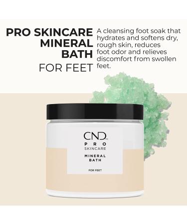 CND Pro Skincare: Mineral Bath, Exfoliating Sea Salt Scrub, Callus Remover, Hydration Treatment | Vegan & Natural Formula - Buy Online on GoSupps.com