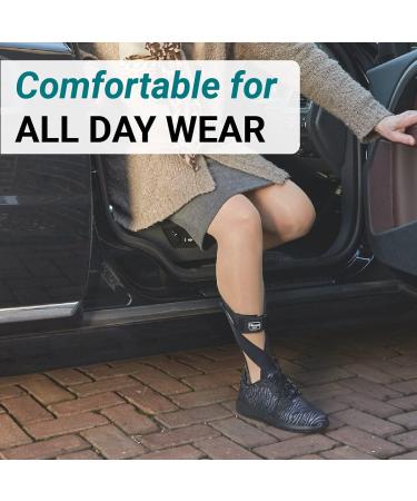 PUSH ortho Ankle Foot Orthosis: Comfortable Support for Drop Foot, Stroke, Multiple Sclerosis - Size 2 - Buy Online on GoSupps.com