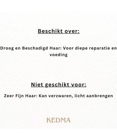 Kedma Deep Repair Hair Mask Nourishes and Revitalises Dry and Damaged Hair With Dead Sea Keratin and Minerals Sulphate and Paraben Free 250g - Buy Online on GoSupps.com