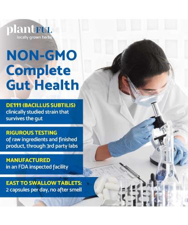 4-in-1 Pre Post Probiotics & Digestive Enzymes - Complete Gut Health & Digestive Support for Women & Men - Prebiotic Probiotic & Postbiotic Gas & Bloating Relief 60 Non GMO Capsules - Buy Online on GoSupps.com