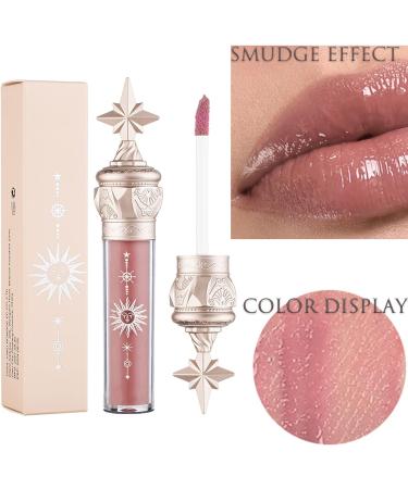 Tinted Lip Balm Lipstick Lipgloss Waterproof Long Lasting Lipstick for Lip Plumper Gloss And Makeup Liquid Blush Lip Tint Gift (Oat-Semi-Sheer) - Buy Online on GoSupps.com