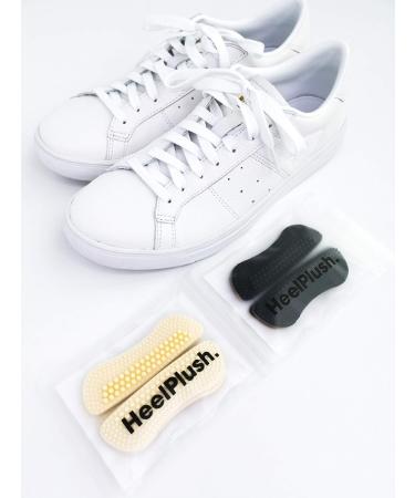 3 Pairs Silicone Heel Grips for Men/Women - Anti-Slip Gel Liners for Loose Heels, Multi-Size Inserts, Improve Fit - Black - Buy Online on GoSupps.com