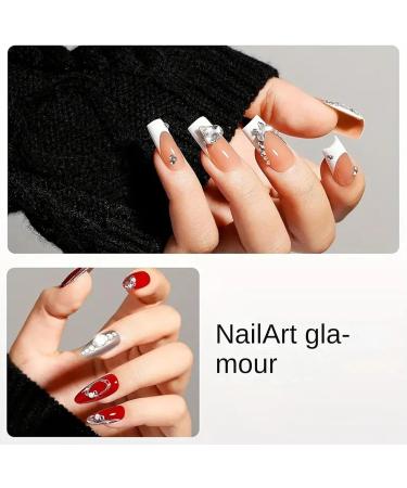  ETUCYNG 3D Nail Gel | 15ml Clear 3D No-Wipe Glue for Decorative Rhinestones | Beauty Products for Rhinestone Decorations Stickers Sculptures Home Party Living Room Everyday Use - Buy Online on GoSupps.com