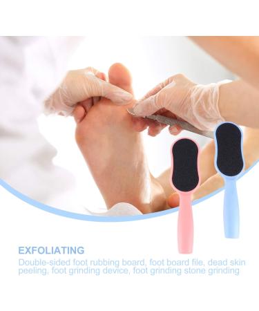 3-in-1 Double-Sided Rubble Board | Effective Foot Pedicure & Dead Skin Remover | Heel File & Callus Eliminator - International Shipping Available - Buy Online on GoSupps.com
