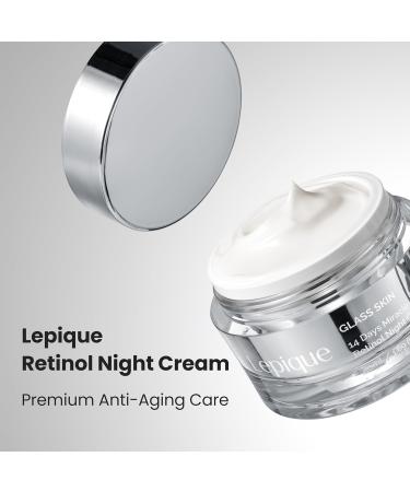 Retinol Night Cream 1.69oz - No.1 Korean Premium Overnight Repair Cream for Face and Neck - Collagen Centella Hyaluronic Acid - Anti aging Acne Moisturizer Face Cream Hydrating Firming Unscented 1.69 Fl Oz (Pack of 1) - Buy Online on GoSupps.com