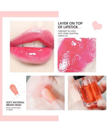 Buy Lip Glow Oil | Plumping Moisturizing Lip Gloss | Hydrating Transparent Lip Balm - Shipping Worldwide - Buy Online on GoSupps.com