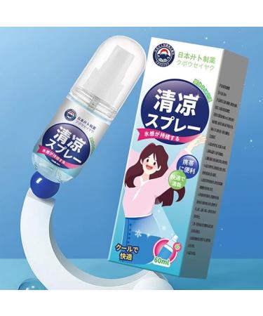  Teksome Sports Refreshing Spray | 60ml Natural Mist Anti-Heat - Natural Anti-Heat Products For Sports Gym And Travel In Hot Climate - Buy Online on GoSupps.com