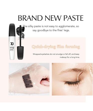 Eyelash mascara eyelash extension mascara Waterproof Lengthening Mascara 10ml Wearable Black Mascara Long Lasting Liquid Mascara for Women Girls - Buy Online on GoSupps.com