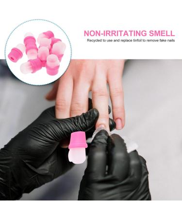 Capuchons de Trempage pour Dissolvant Ongles en Gel Lot de 20 Taille Standard pour Manucure et D pose Ongles Vernis Rose Usage Professionnel et Personnel - Buy Online on GoSupps.com