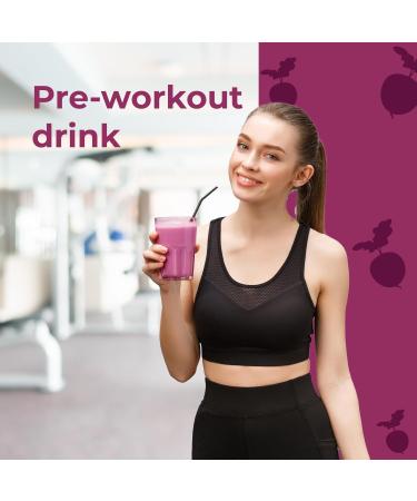 eHerbal 100% Plant Based Pure Freeze Dried Beet Root Powder Packets Beet Juice for High Blood Pressure Nitric Oxide Booster Boost Clean Energy Drink Mix Non-GMO 20 Convenient stickbags - Buy Online on GoSupps.com