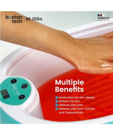 Boston Tech BE106-A Paraffin Wax 3 Kg. 6 blocks of 500g each. Ideal for any paraffin bath. Therapeutic and aesthetic use. (Aloe Vera) - Buy Online on GoSupps.com