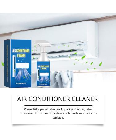 Shakven Ac Cleaner - All-Purpose Household Bubble Cleaner | 120ml Ac Coil Cleaner for Commercial & Residential Air Conditioning Units - Buy Online on GoSupps.com