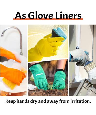 Migliore Wear Eczema Gloves for Adults - Moisturizing Cotton Gloves for Dry Hands - Touchscreen Black Gloves 2 Pairs - Men Women - Black-S/M - Buy Online on GoSupps.com