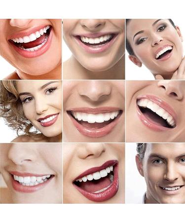 Natural Tones Dental Prosthesis for Upper & Lower Jaws - Perfect Smile Removable Silicone Teeth for Men & Women - Fast Tooth Repair - Buy Online on GoSupps.com