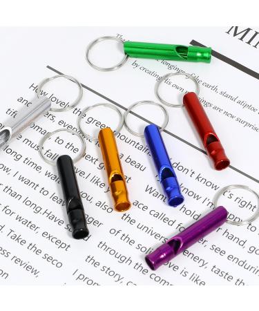 14 Piece Aluminum Survival Whistle Set - Emergency Signal Pipe for Camping Hiking & Dog Training - Buy Online on GoSupps.com