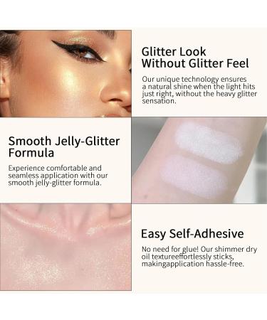  G n rique Shimmering Body Oil - Highlighter Oil for the Body 30ml | Sparkling Body Oil | Long-Lasting Highlighter Radiant Illuminator for Skin and Face - Buy Online on GoSupps.com