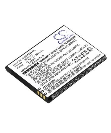 Replacement Battery for Emporia Flip V221 Active Glam V221 4G AK-V221 AK-V221-4G V1.0 Battery (900mAh/3.7V)