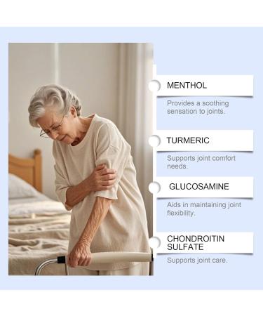 Gel pour les articulations - Absorption Rapide Non grasse Soins Personnels Gel Roll-On Pour Pour Genou Lombaire Cou Mains Pieds Corps entier - Buy Online on GoSupps.com