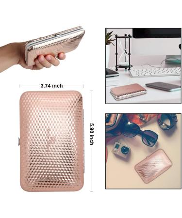 Keiby Citom Manicure Set 18pcs Professional Nail Clippers Kit Pedicure Care Tools-Stainless Steel Grooming Tools with Rose Gold PU Leather Case for Travel & Home (Rose Gold) - Buy Online on GoSupps.com