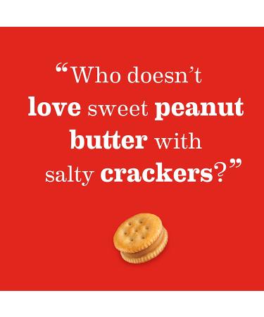 RITZ Bits Peanut Butter Sandwich Crackers 8.8 oz - Delicious Snack for Anytime! - Buy Online on GoSupps.com