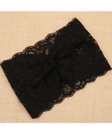 Demarkt Black Lace Hairband | Stylish Headband Hair Accessory for Women - International Shipping Available - Buy Online on GoSupps.com