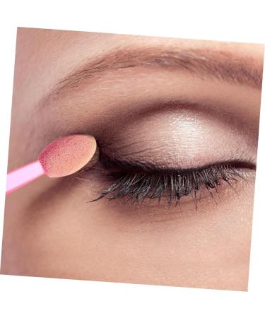 Mikinona 50pcs Double Ended Eyeshadow Brush Eyeshadow Cosmetic Eye Shadow Brush Emulsion - Buy Online on GoSupps.com