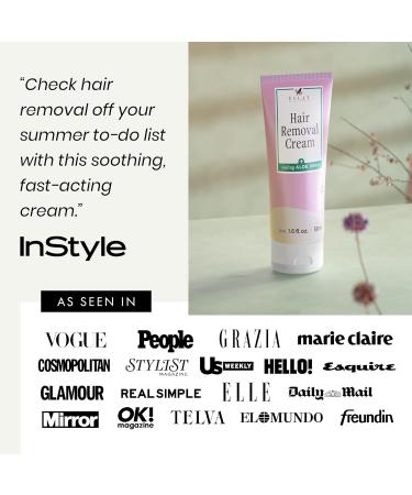 Bikini Hair Removal Cream with Aloe Vera - Gentle & Sulphate-Free Shaving Cream for Women - Buy Online on GoSupps.com