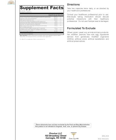 Proviva Menopause Support - Non-Soy Female & Adrenal Support - 60 Servings - Buy Online on GoSupps.com