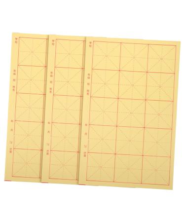 NUOBESTY 90 Sheets Raw Paper Rice Paper Durable Paper Calligraphy Paper for Beginners Art Supplies Major