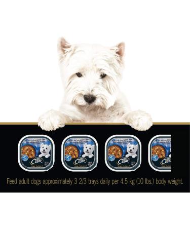 CESAR Home Delights Adult Wet Dog Food - 6 Pot Roast with Spring Vegetables Dinner and 6 Chicken and Vegetable 12x100g Trays Chicken Veg & Pot Roast 100 g (Pack of 12) - Buy Online on GoSupps.com