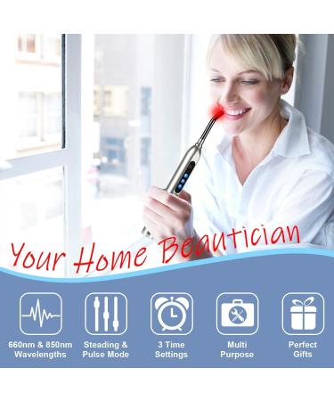 Red Light Therapy Device for Herpes Treatment Cold Sores - Buy Online on GoSupps.com