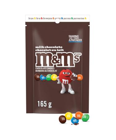 M&M'S Milk Chocolate Candies Sharing Bag 165g Milk 165g