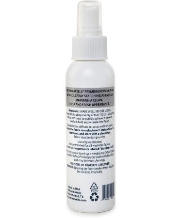 Oxford & Wells Premium Non-Aerosol Ironing Spray Starch 4-ounce (Pack of 3) - Professional Wrinkle-Free Results - Buy Online on GoSupps.com