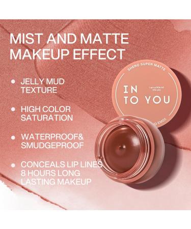 Buy INTO YOU Matte Liquid Lipstick - Long Lasting Waterproof Nude Lipstick with Brush | Lightweight No Transfer High Pigment (C-EM05-Sunset Nude) - International Shipping Available - Buy Online on GoSupps.com