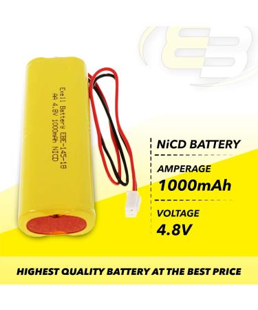 Buy Exell Emergency Lighting Battery for Lithonia D-AA650BX4 | Long-Lasting Replacement for Lithonia Models - Buy Online on GoSupps.com
