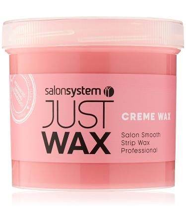 Salon System Just Wax Ideal Cream Wax for Short/Stubborn Hair 450g