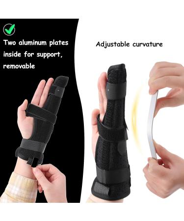 Adjustable DSL SQD Finger Rail for Ring & Small Fingers - Metacarpal Support for Boxer Fractures & Arthritis - Medium Hand Size - Buy Online on GoSupps.com