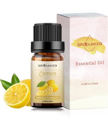 Sedbuwza 100% Pure Organic Lemon Essential Oil - Ideal for Diffusers Humidifiers Soaps Candles & Perfumes - Aromatherapy Gift - Buy Online on GoSupps.com